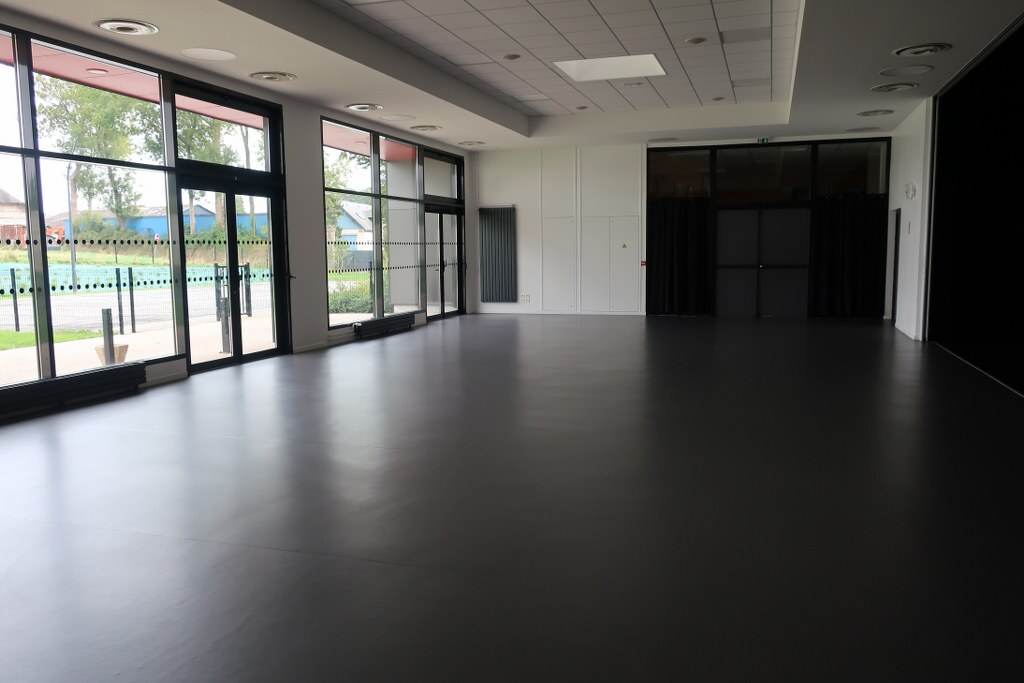 photo de l'entrée de la salle culturel de la ficelle