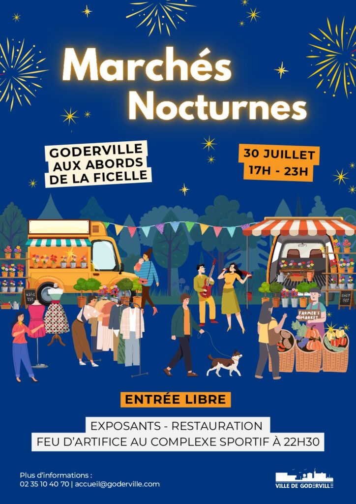 Marché nocturne & feu d\'artifice